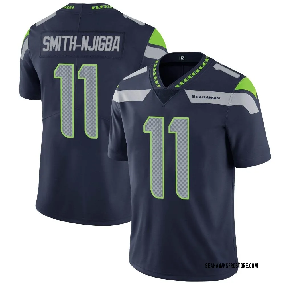  alt=&quot;Adult Limited Jaxon Smith-Njigba Seattle Seahawks Navy Team Color Vapor Untouchable Jersey&quot; width=500